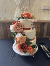 Cake Flowers Faux Flowers