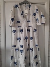Zara Embroidered Palm Tree