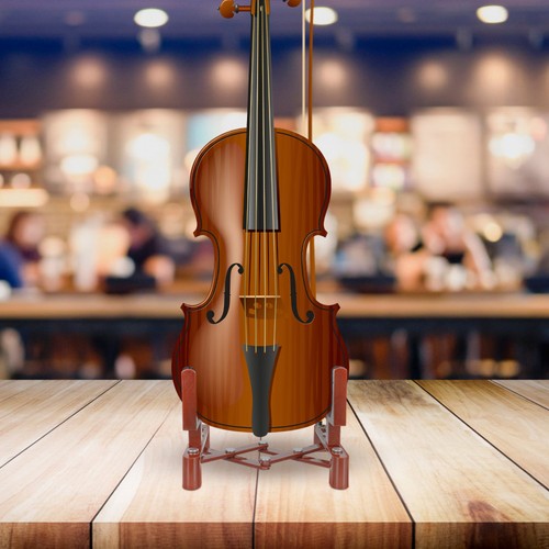 Violin stretchable stand - violin,