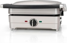 Cuisinart Waffle & Pancake Maker, Electric Grill, Even Cooking, Non-Stick Remova