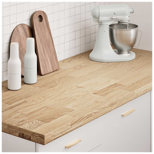 Kitchen worktop solid oak - kitchen,