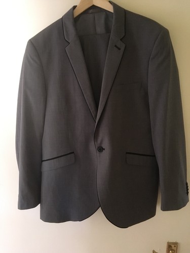 Matalan grey suit prom - grey, suit,