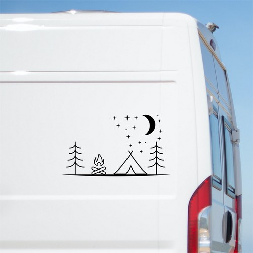 Camping under the stars - under,