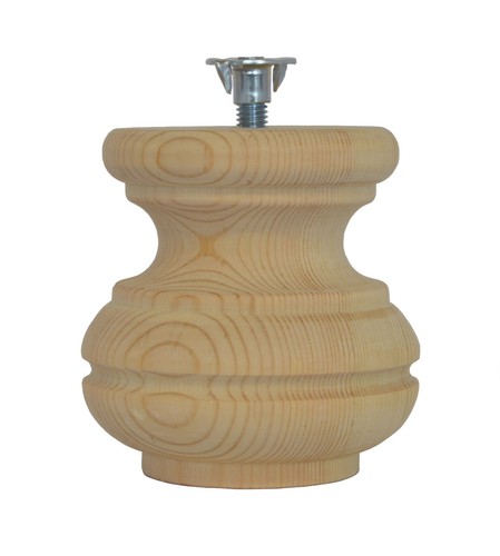 Tall pine bun foot bolt - pine, &