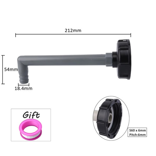 Ibc tank adapter valve - ibc,