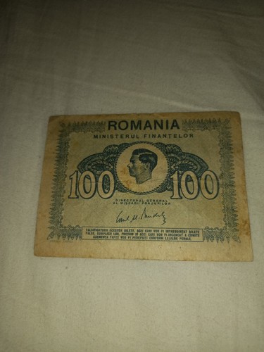Old banknote from - banknote,