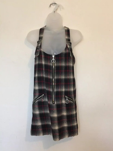 Unif detention plaid - unif, pinafore