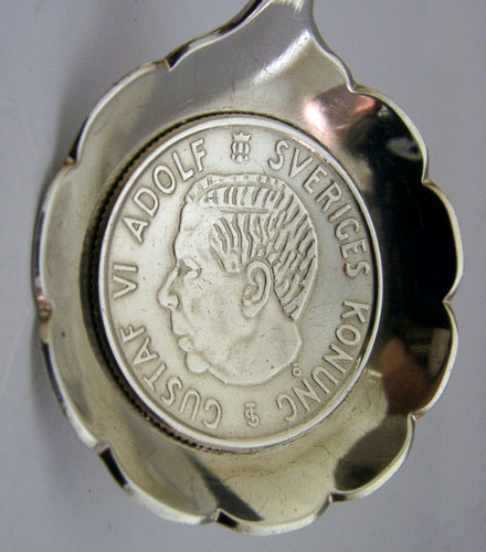 Swedish 32g solid - solid, silver