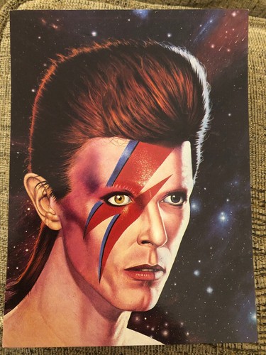 Athena david bowie - david, postcard