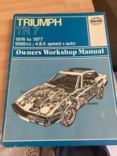 Haynes Triumph TR7 Owners