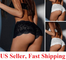 US Womens Lace Panties Shorts