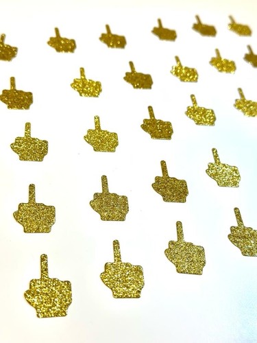 50x gold glitter divorce - 50x,