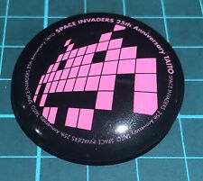 Official Taito Space Invaders 25th Anniversary Pin Badge