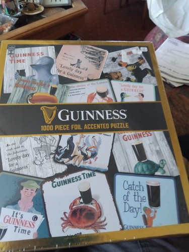 Guinness 1000 piece puzzle - guinness,