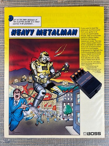 Boss heavy metal - boss,