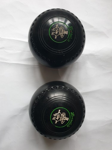 Vintage henselite lawn bowls - vintage,