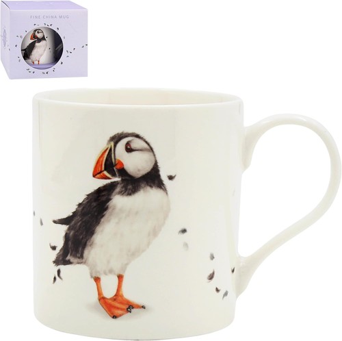 Puffin fine china - puffin, mug