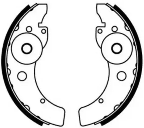 Brake shoes rear - brake,