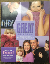 Great Universal catalogue Autumn Winter 2001 mail order