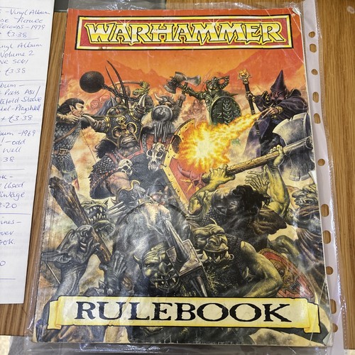 Warhammer rule book - -,
