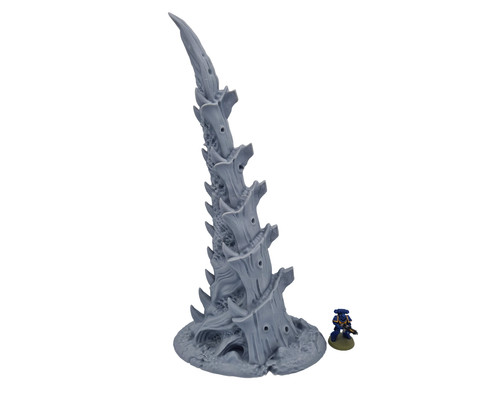 Huge capillary tower - huge, 3d