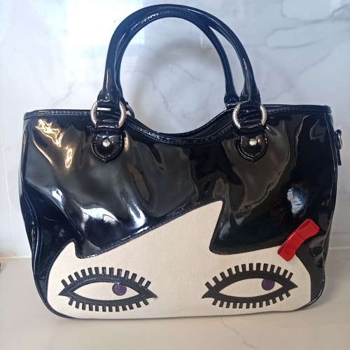 Lulu guinness black patent - lulu,