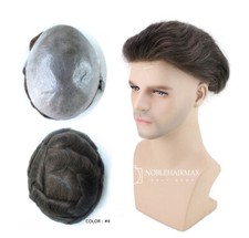 Natural Mens Toupee Ultra Thin