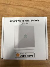 Meross Touch Light Switch, 1 Way Single Pole, Neutral Requires, Touch/Remote/Voi