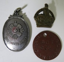 1907 Royal Scots Awarded to
