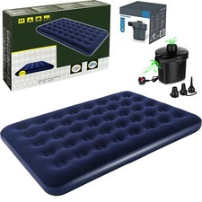 Inflatable double air bed - air,
