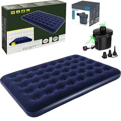 Inflatable double air - double, bed