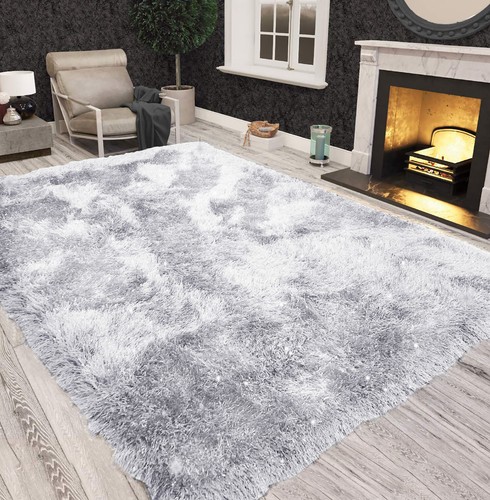 Fluffy rugs large shaggy rug - large,