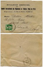 STAMP DEALERS 1929 NEWSPAPER WRAPPER FRANCE to GLIDDON in SIDMOUTH GB
