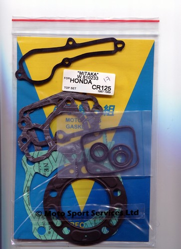 Top end gasket set - gasket, honda