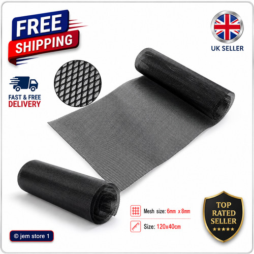 Universal honeycomb mesh black - mesh,