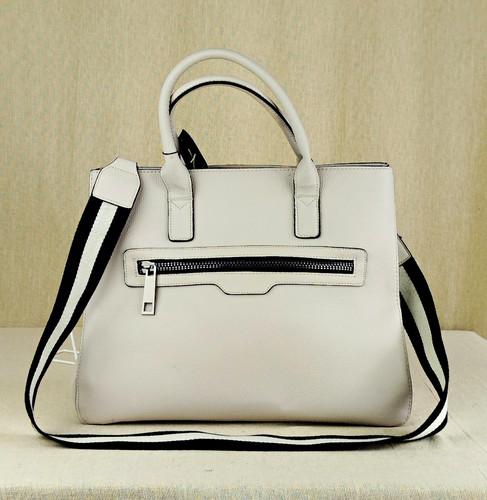 Atmosphere white faux - white, leather