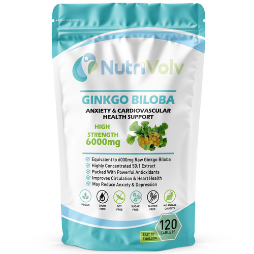Ginkgo biloba 6000mg 120 - 6000mg,