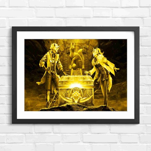 Fantasy fox warrior chest - fox,