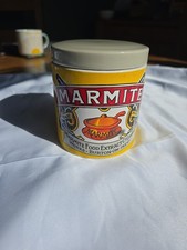 Marmite Yellow Ceramic Lidded