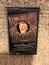 KENNY ROGERS "20 GREATEST HITS" Cassette Tape TESTED