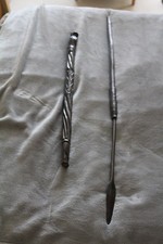 AFRICAN CEREMONIAL ARTEFACTS - ZULU KNOBKERRIE & SPEAR