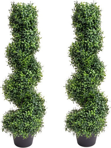 Pair large artificial - large, spiral