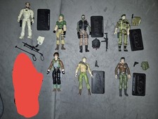 GI Joe Action Force Vintage Action Figures. GI Joe figure bundle