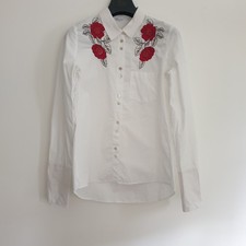 Zara Embroidered Top Size M