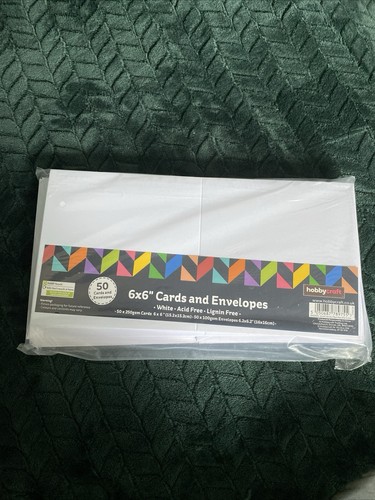 Brand new hobbycraft 6x6 - brand, new.