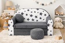 Kids sofa bed + cushion +