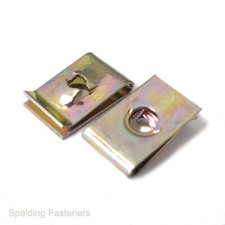 U Clips Spire Fastener Trim Clip Speed Fasteners Screw Size 4 6 8 10 12 14