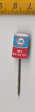 Vintage Oil Fuel pin badge 1960s Petrol Station Vigzol Caltex Castrol Calpam