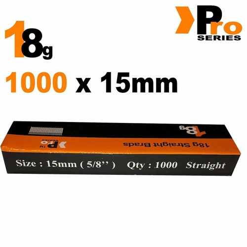 18g 1000 15mm brad - 15mm,