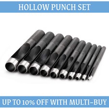 Round Hollow Punch Tool Set
